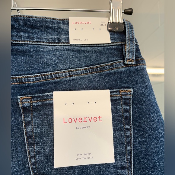 Lovervet - NWT Tara Cuffed Barrel Jeans - Picture 5 of 9